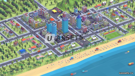 Polygonia Low-Poly City Pack