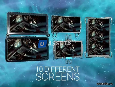 Sci-Fi screen pack