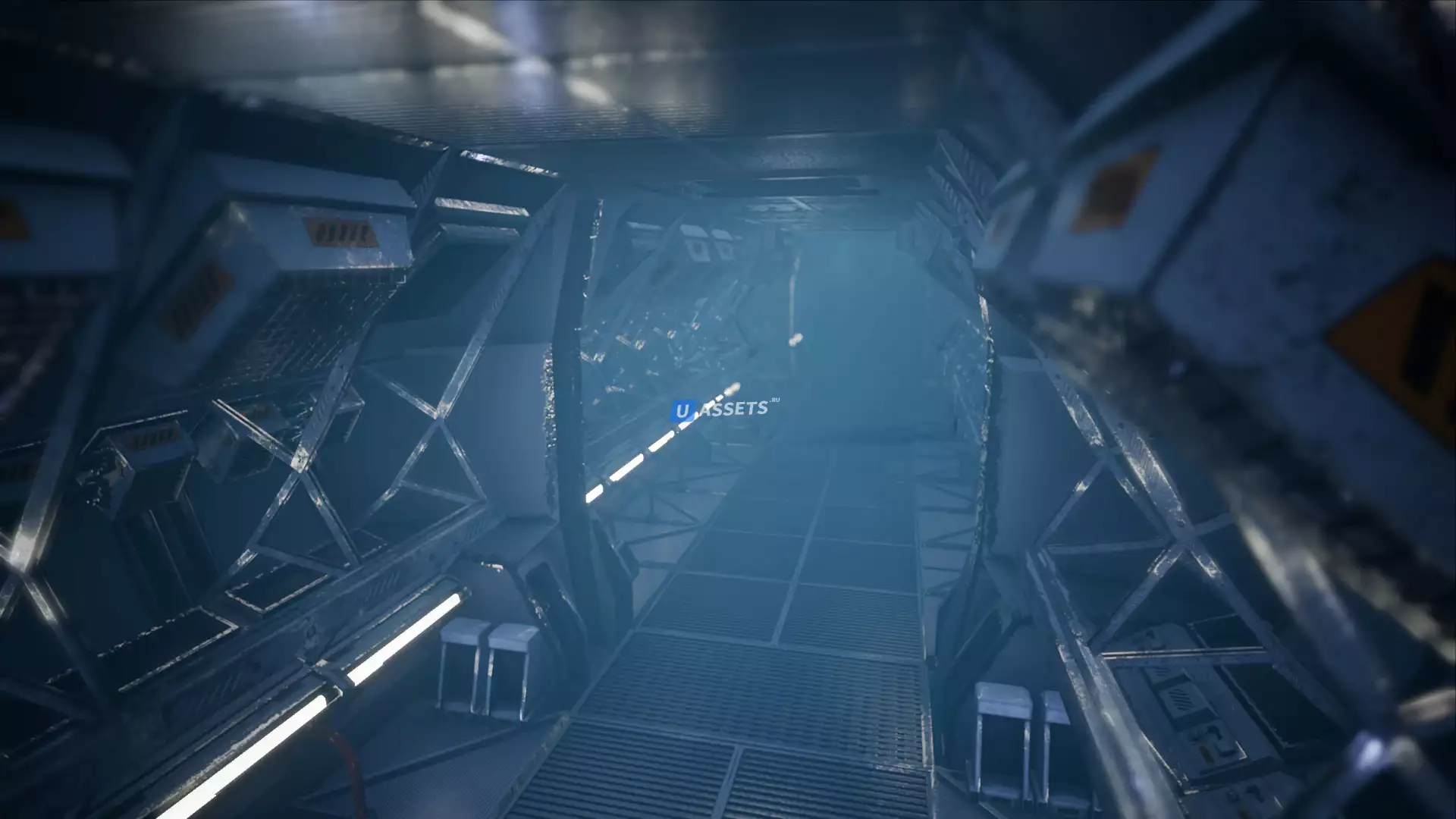 Retro Modular Sci-fi Environment Kit-bash