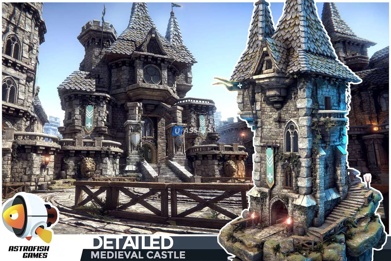 DETAILED - Medieval Castle