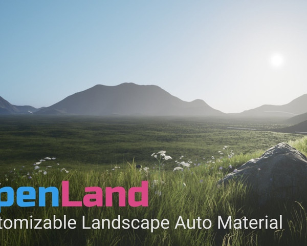 OpenLand - Customizable Landscape Auto Material