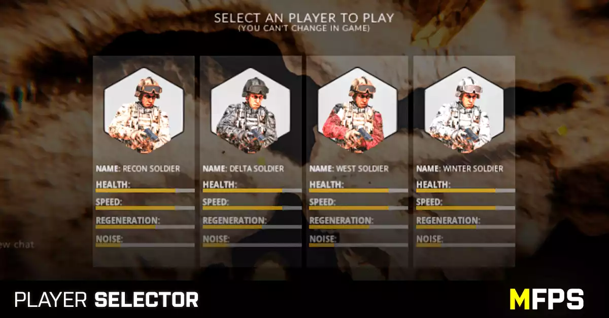 MFPS Player Selector