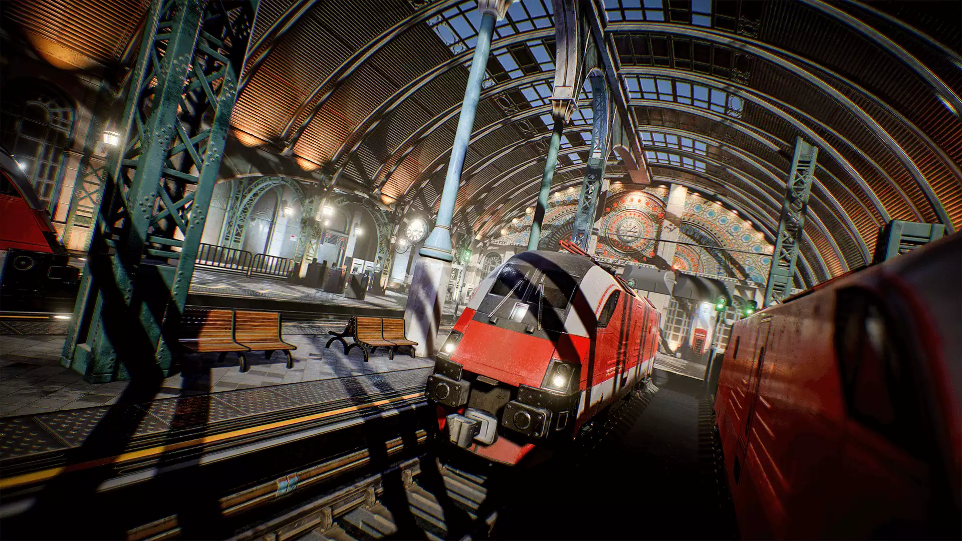 Victorian Train Station and Railroad Modular Set