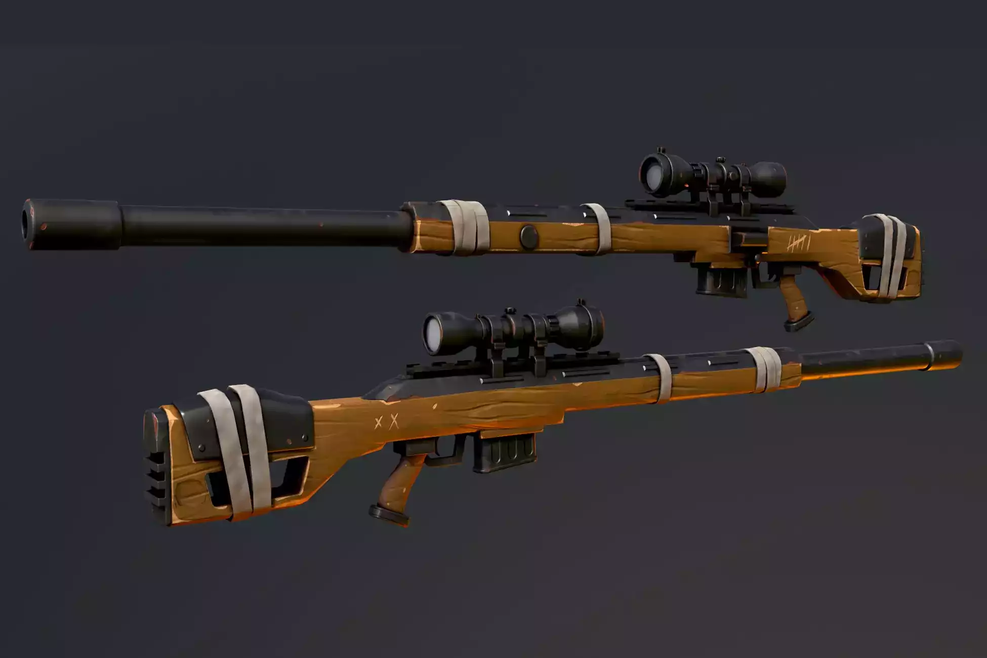Warfare Magnum British Stylized Sniper Gun
