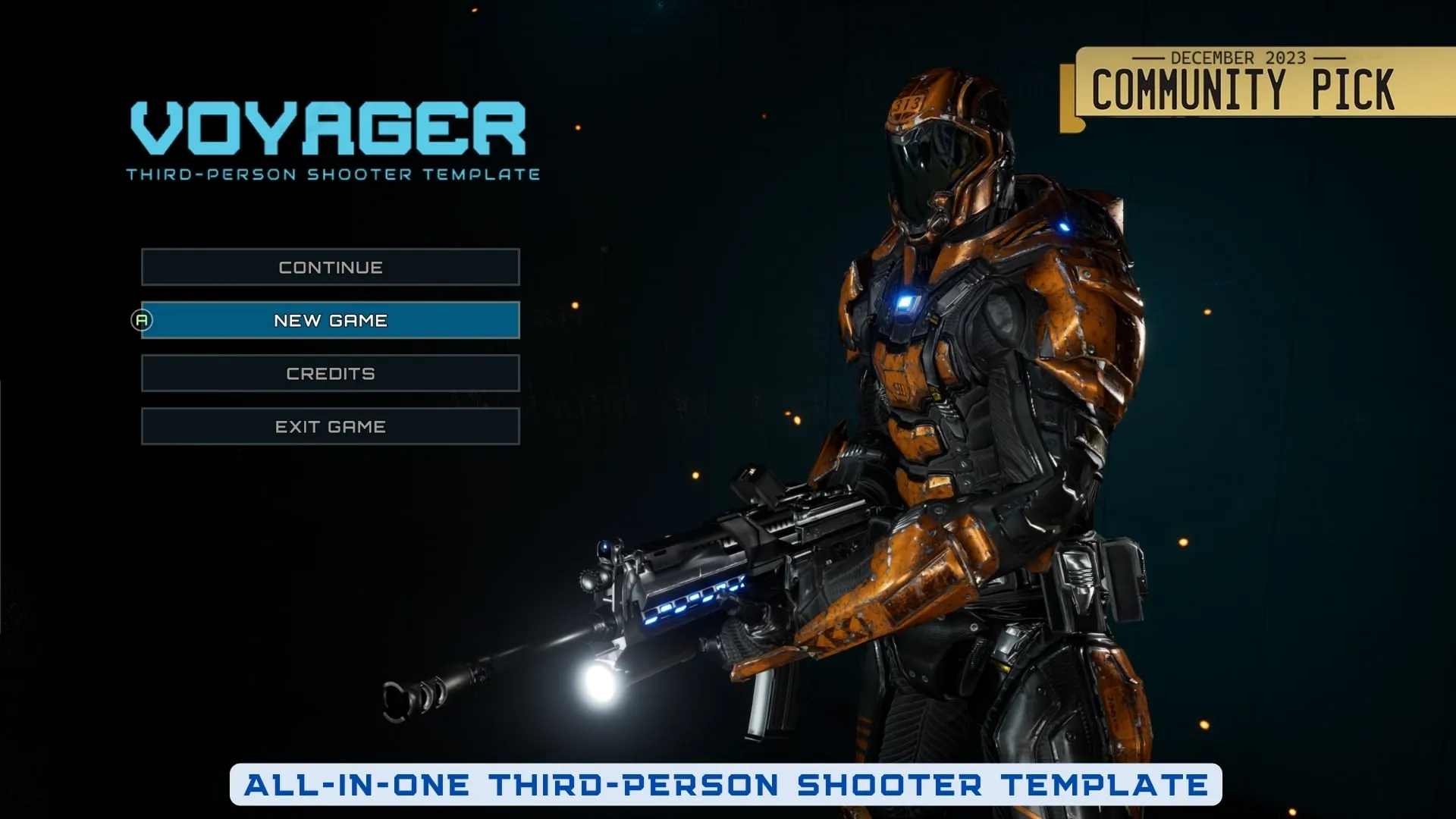Voyager: Third Person Shooter Template