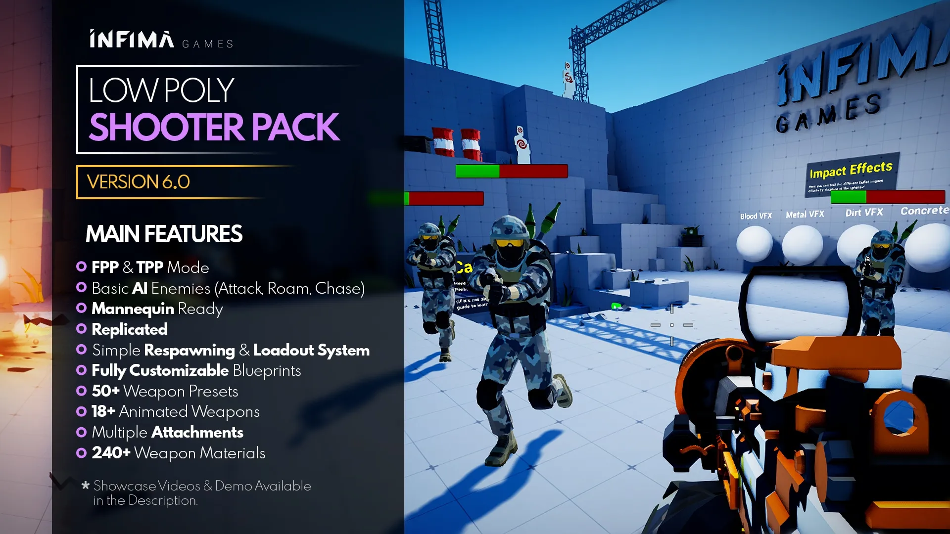Low Poly Shooter Pack v6.0