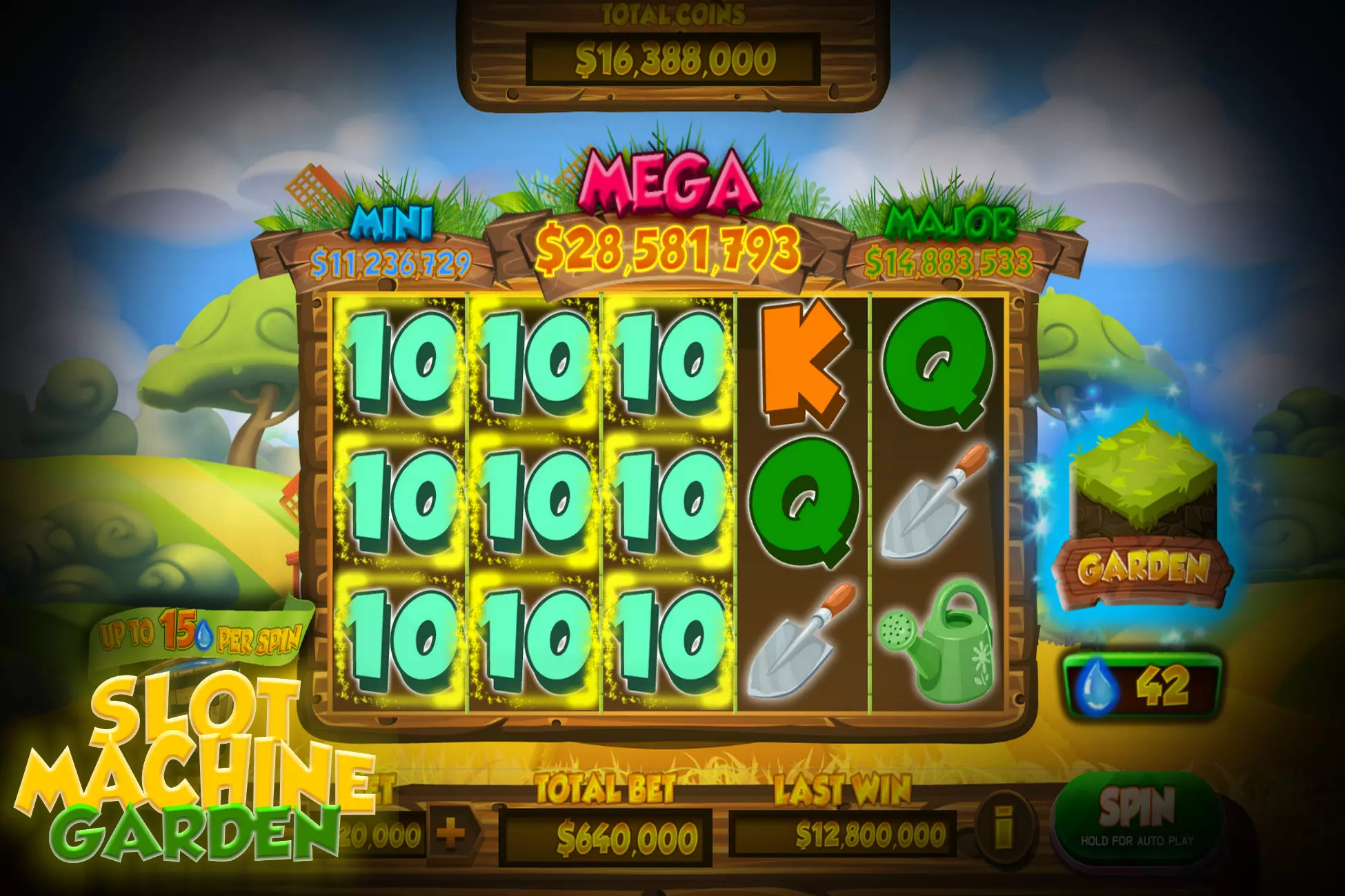 Slot Machine Garden