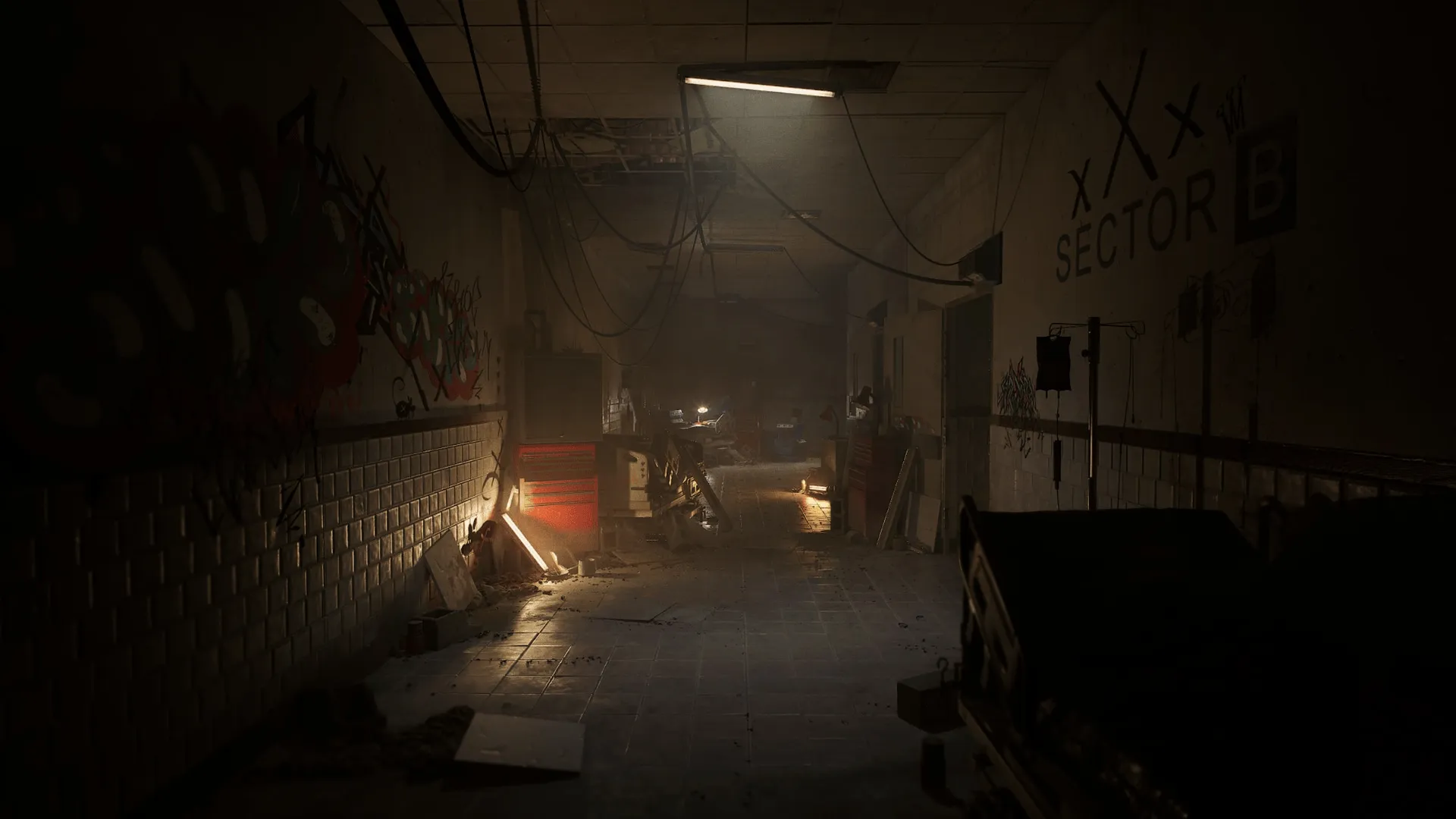 Modular Abandoned Hospital (Horror Hospital, Abandoned hospital, Hospital)
