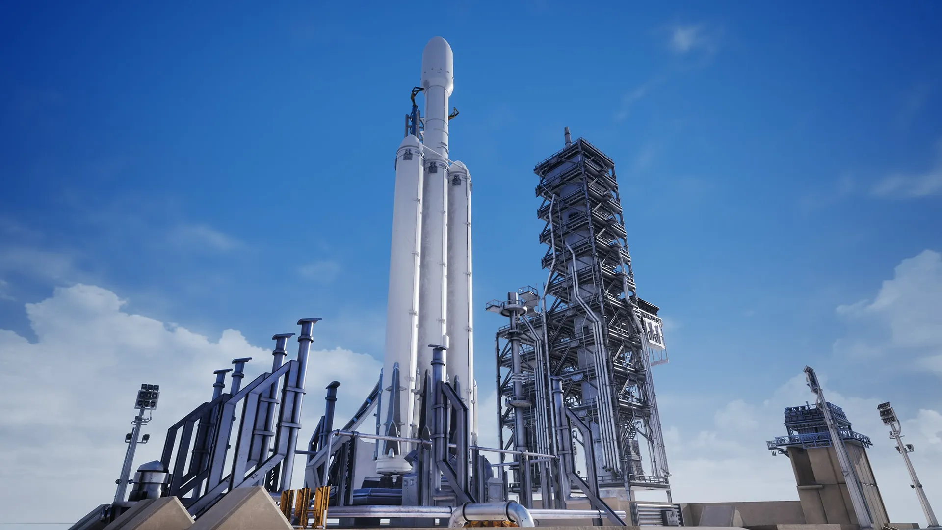 Rocket Launch Pad & Interior / Modular Environment