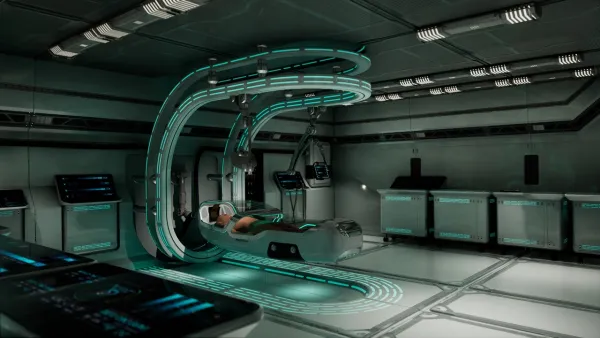 Sci Fi Orion Mars Med Lab