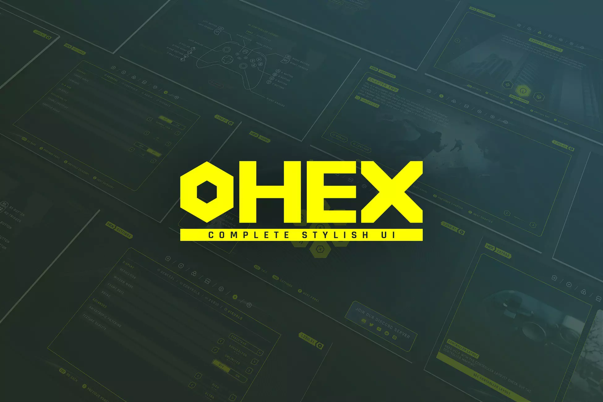 Hex - Complete Stylish UI