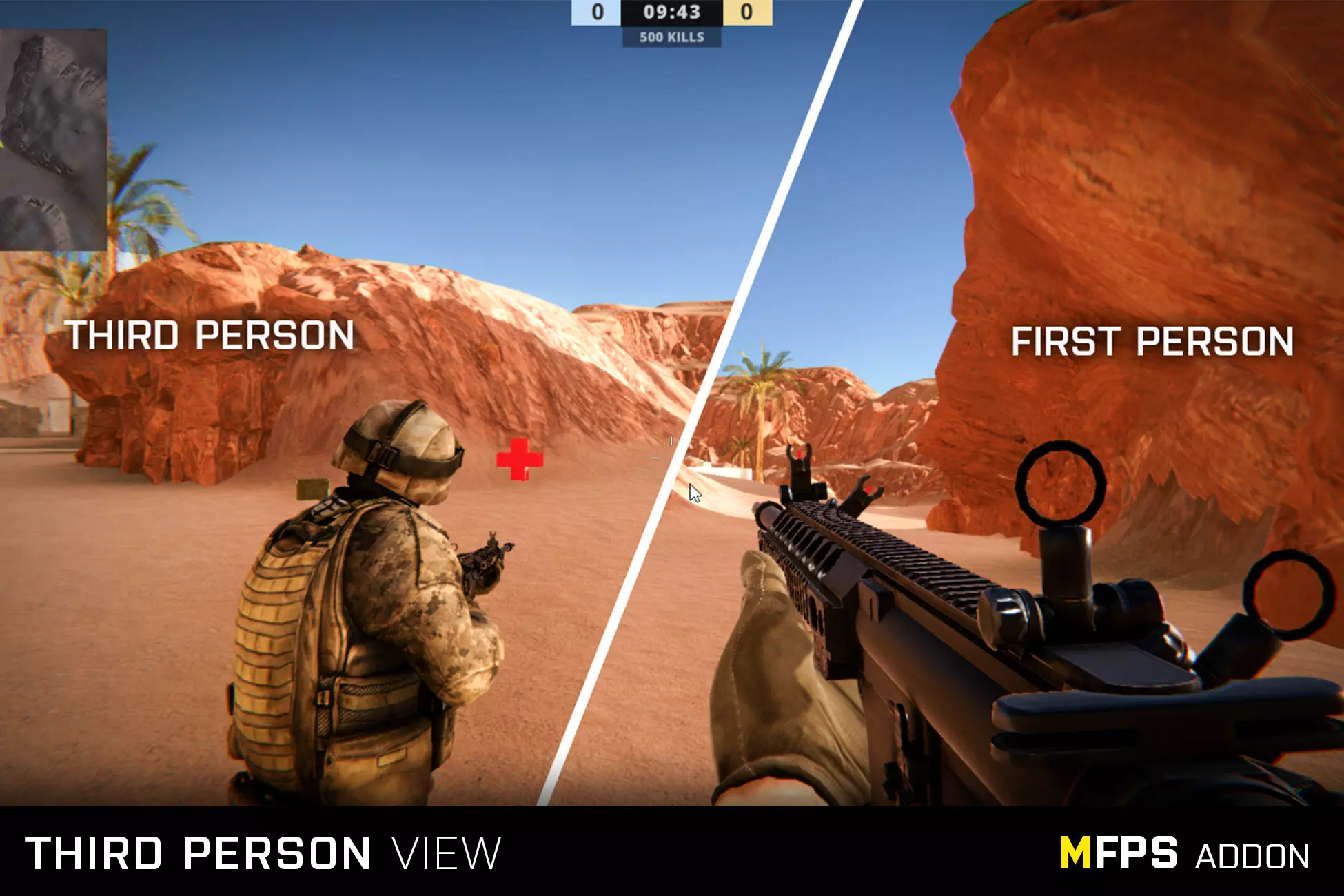 Third Person View - MFPS Addon