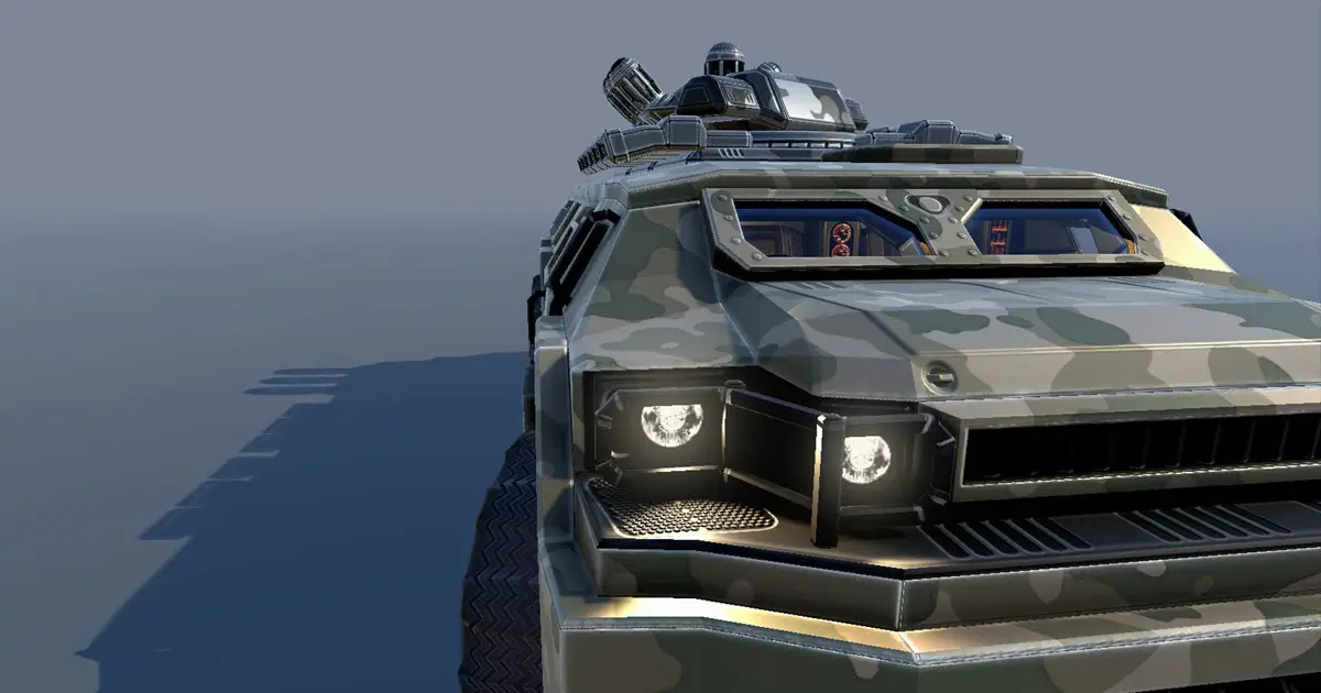 Sci-Fi Armored Vehicles Kit