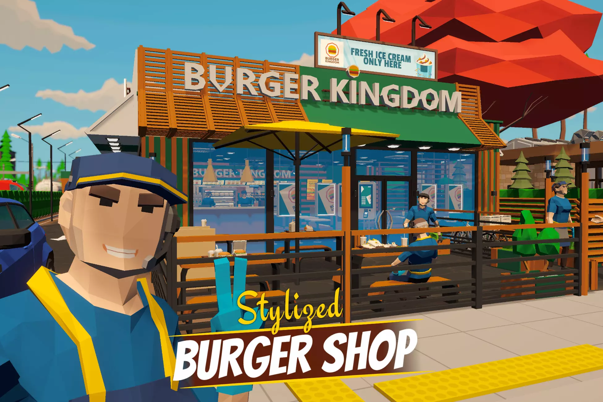 Modular Burger Shop Environment