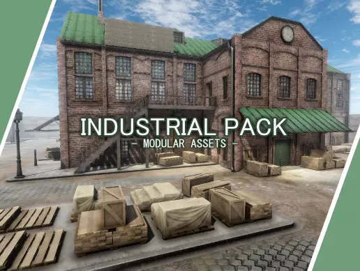 Industrial Pack - Modular Assets