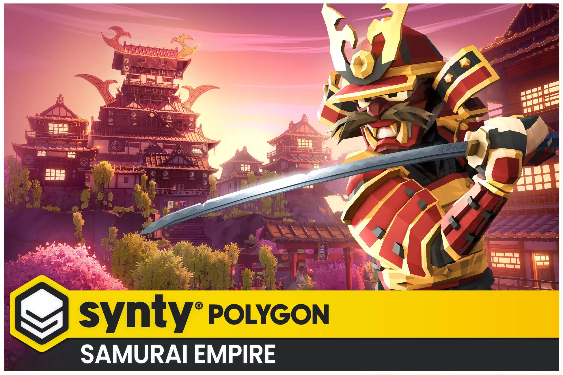 POLYGON - Samurai Empire Pack - Art by Synty