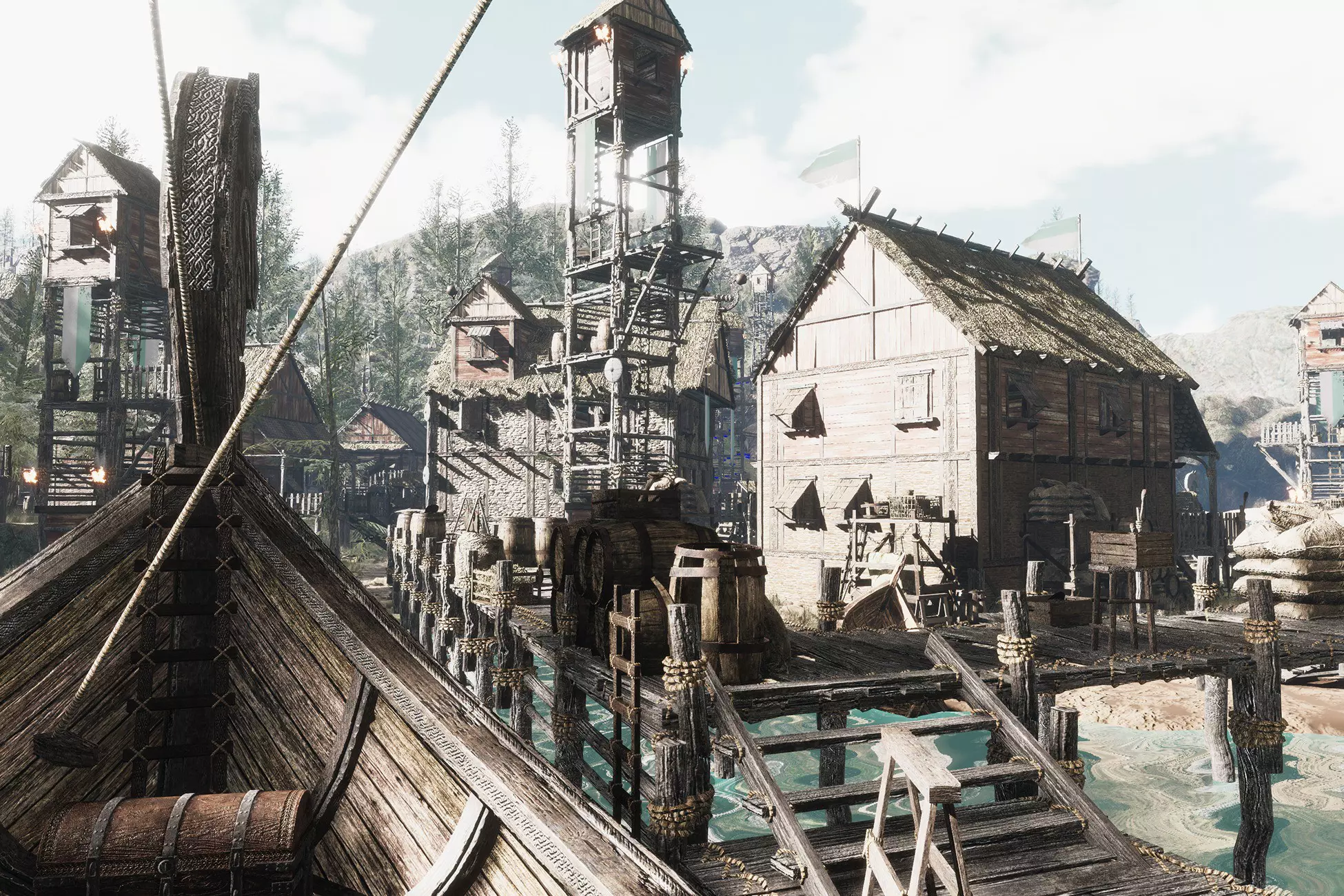 Modular Viking Village - Medieval Town - Medieval Village [Modular/Interiors]