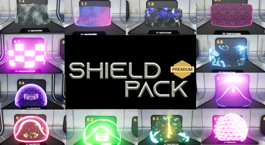 Shield Pack -Niagara VFX