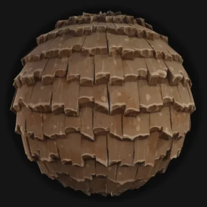 Wooden Roof Tiles 08