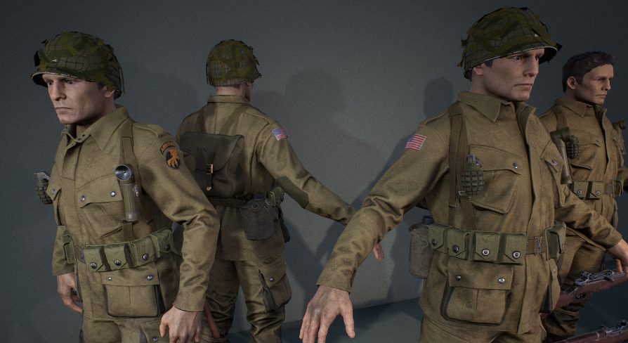 US Paratrooper