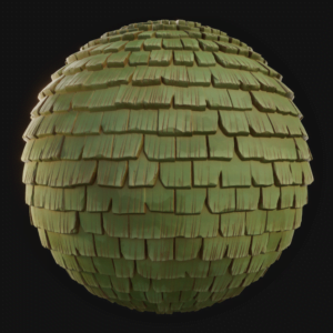 Wooden Roof Tiles 04