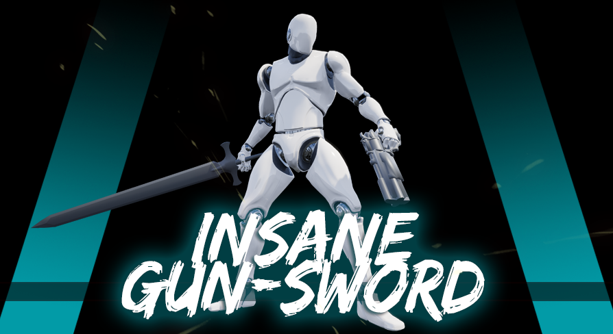 Insane Gun Sword AnimSet