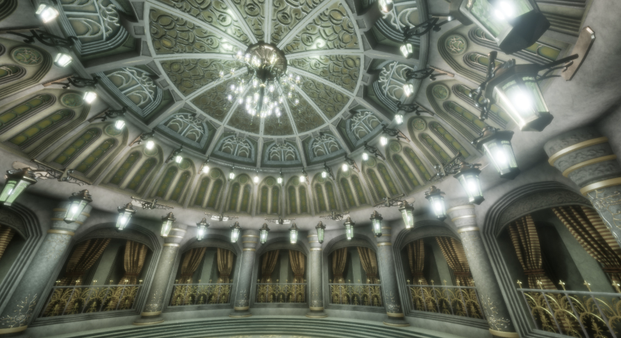Ornate Gothic Dome