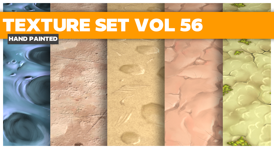Terrain Vol.56 - Hand Painted Textures