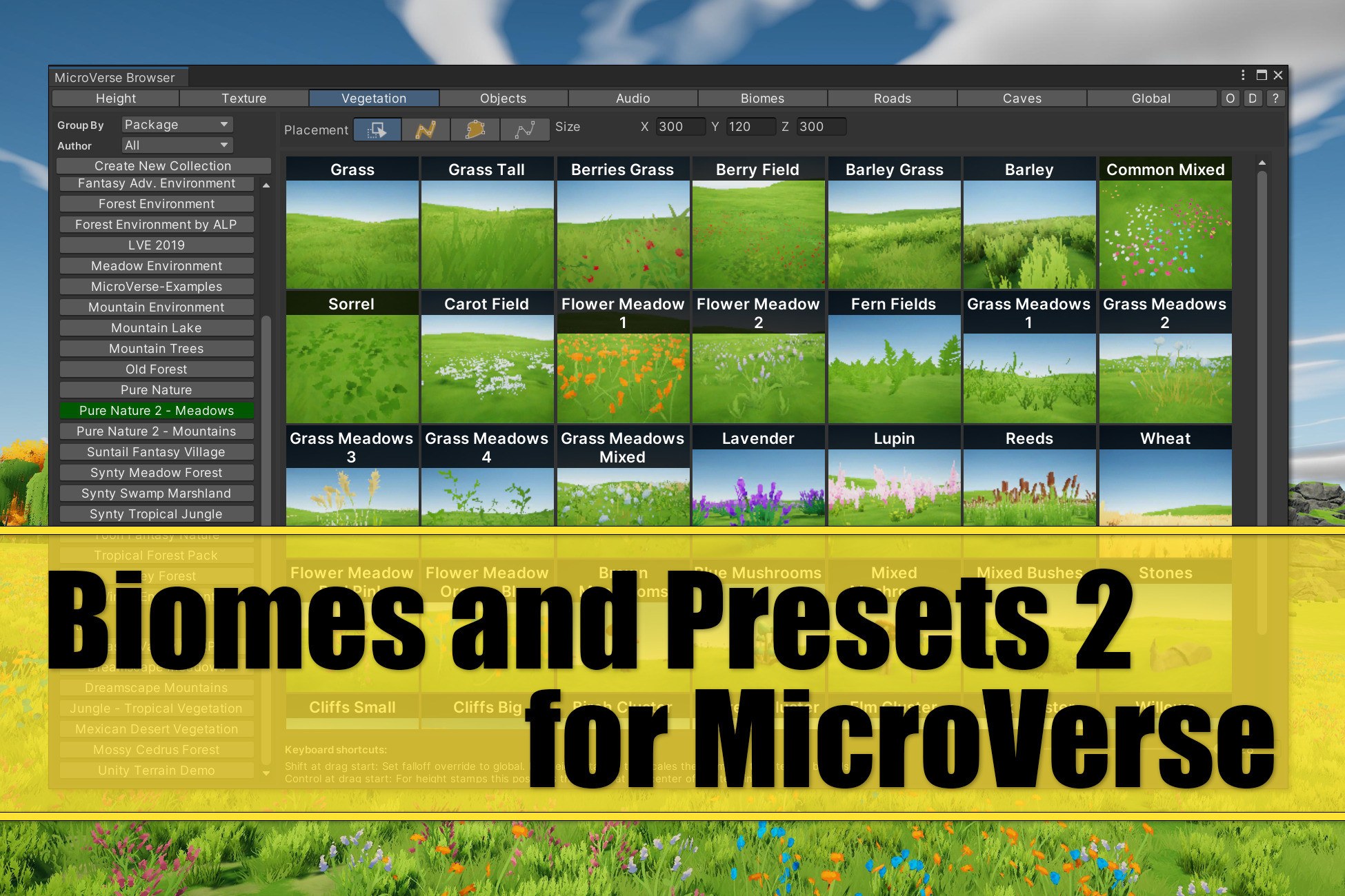 Biomes and Presets 2 for MicroVerse