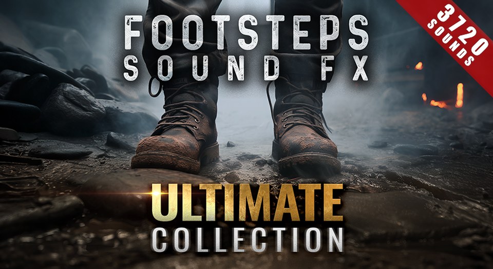 Footsteps Sound Effects - Ultimate Collection Bundle