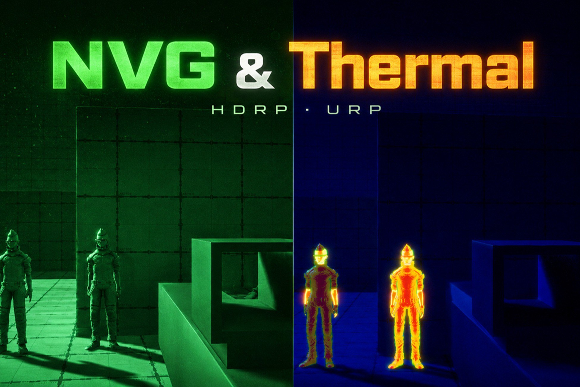 NVG & Thermal Effects [HDRP/URP]