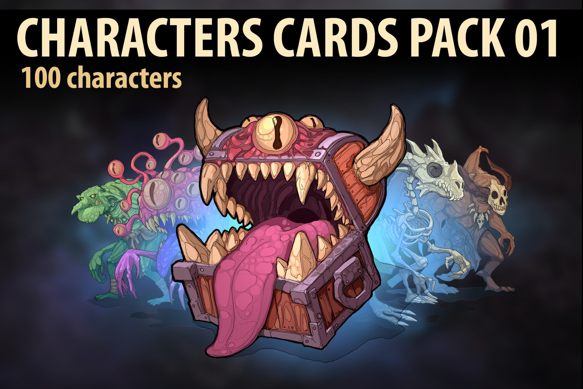 Characters Cards pack 01