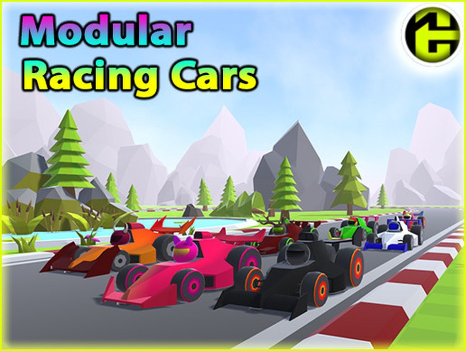 Low Poly Racing Cars Pack