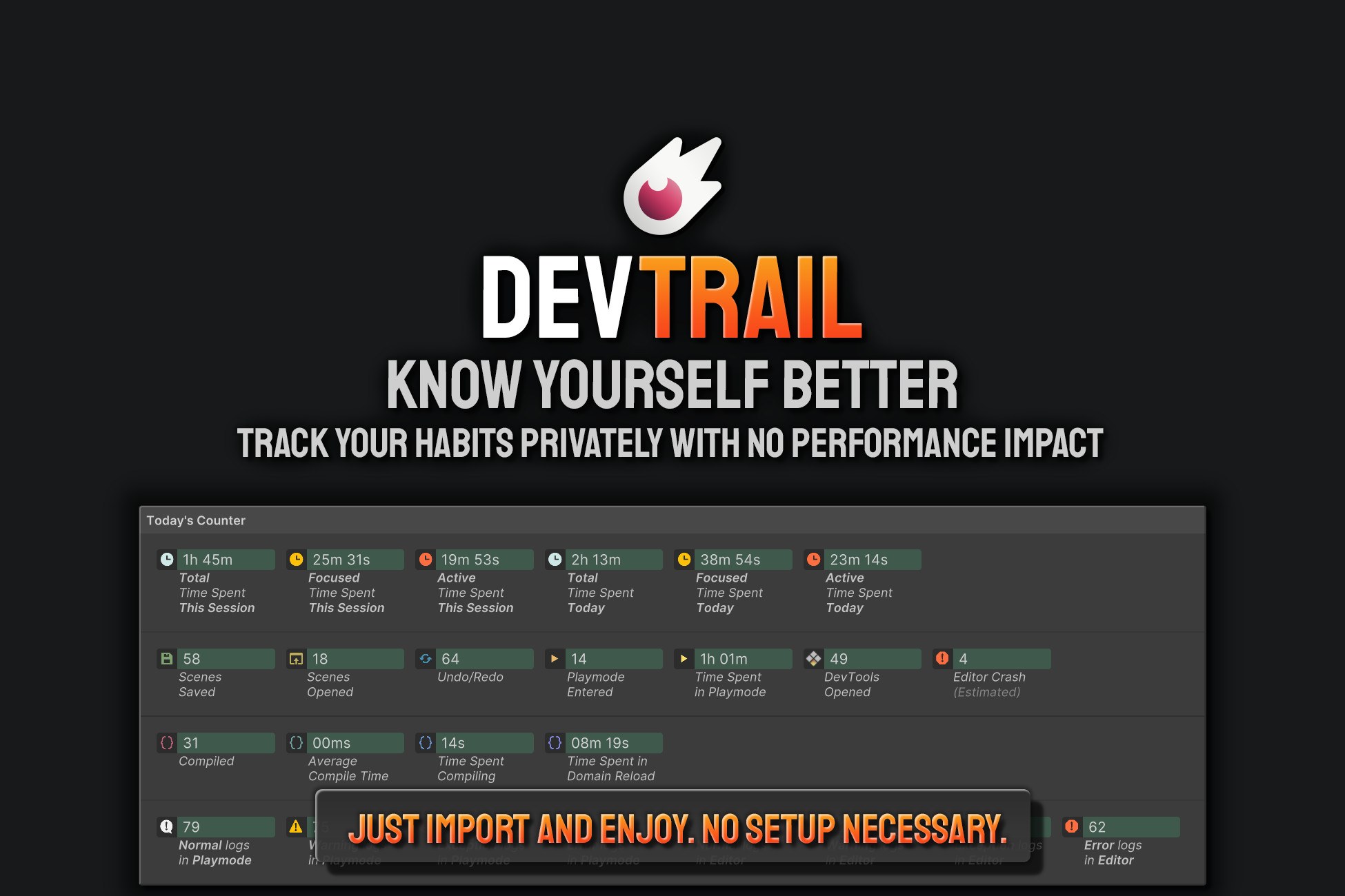 DevTrails - Developer Statistics Made Easy