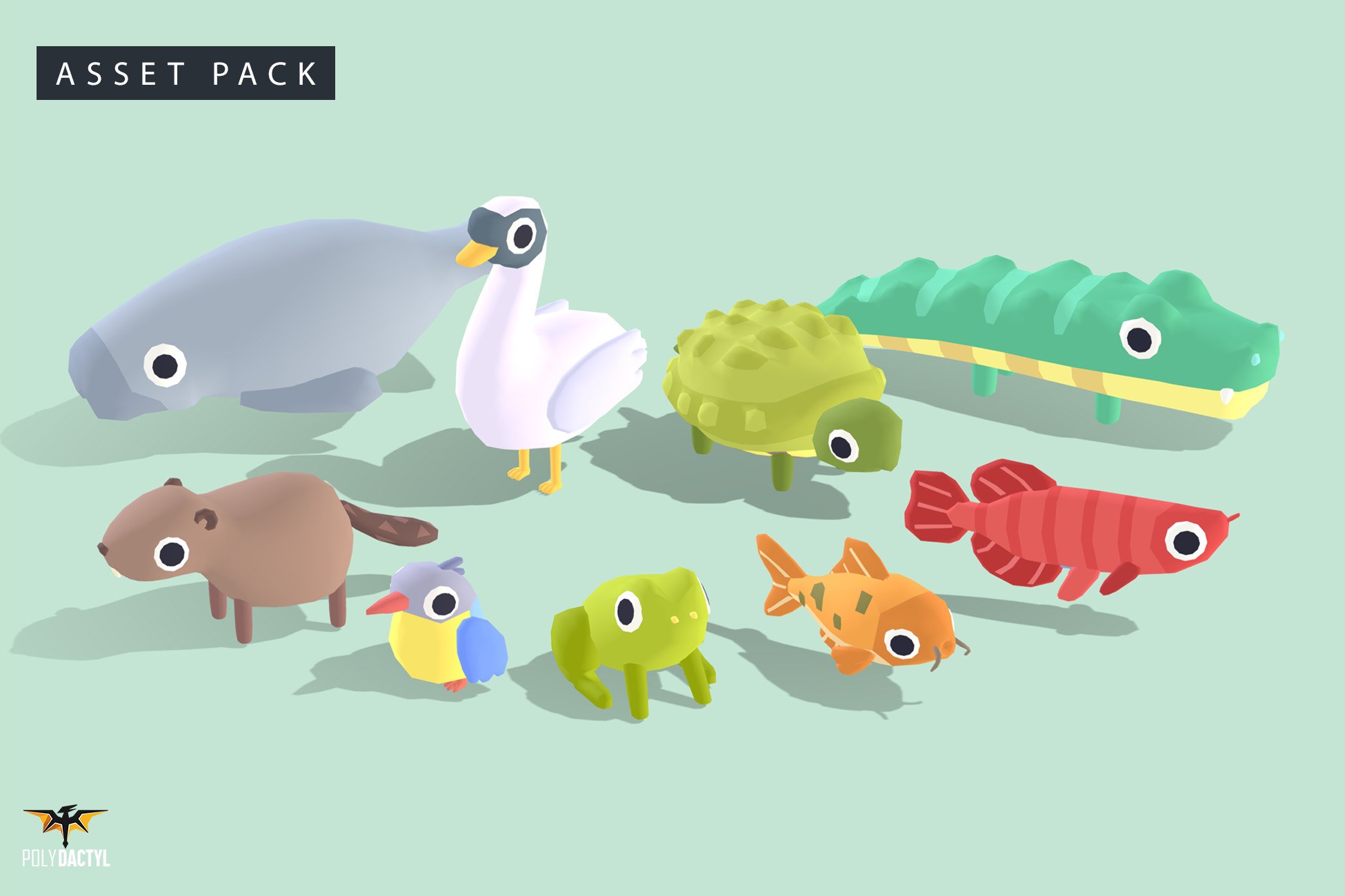 Quirky Series - River Animals Vol 1