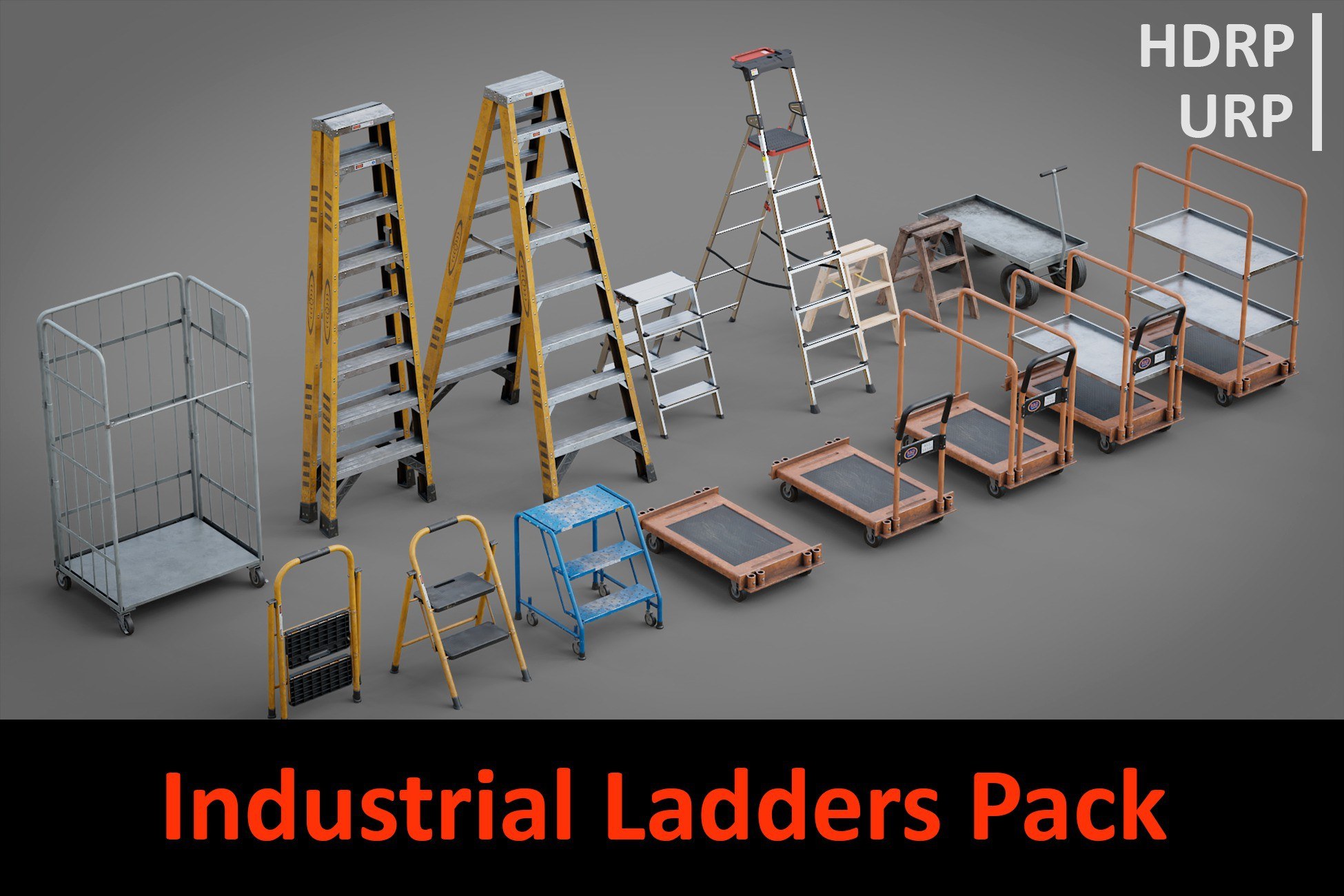 Industrial Ladders Pack