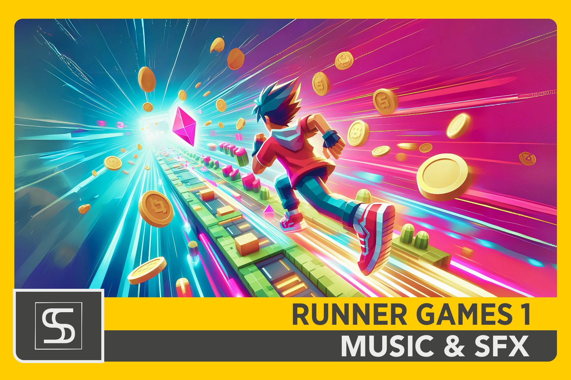Runner Games Sound Effects and Music Pack Vol.1