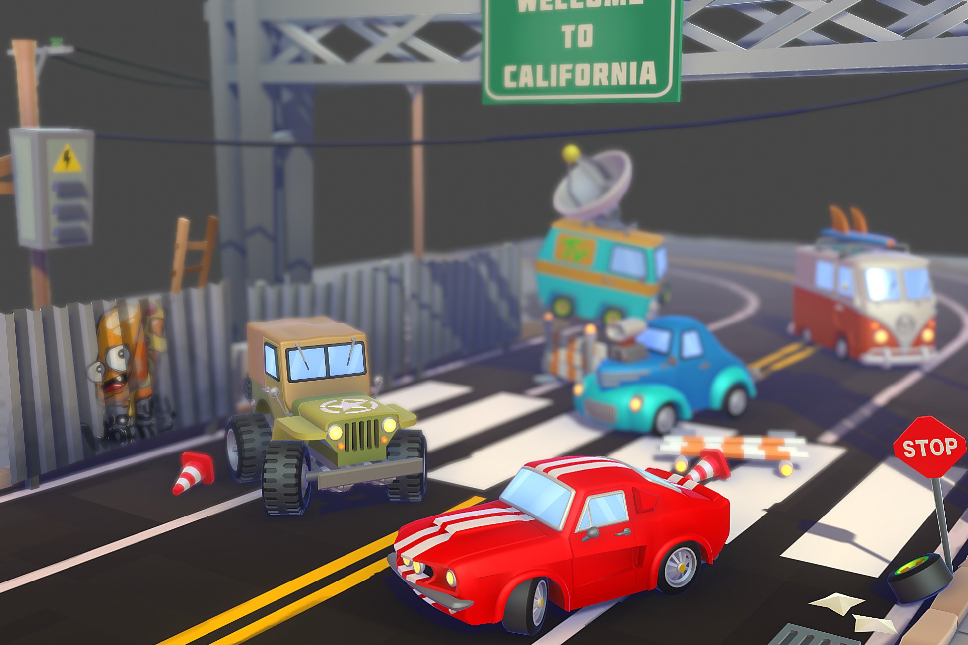 Cartoon Vehicle Pack Volume 1