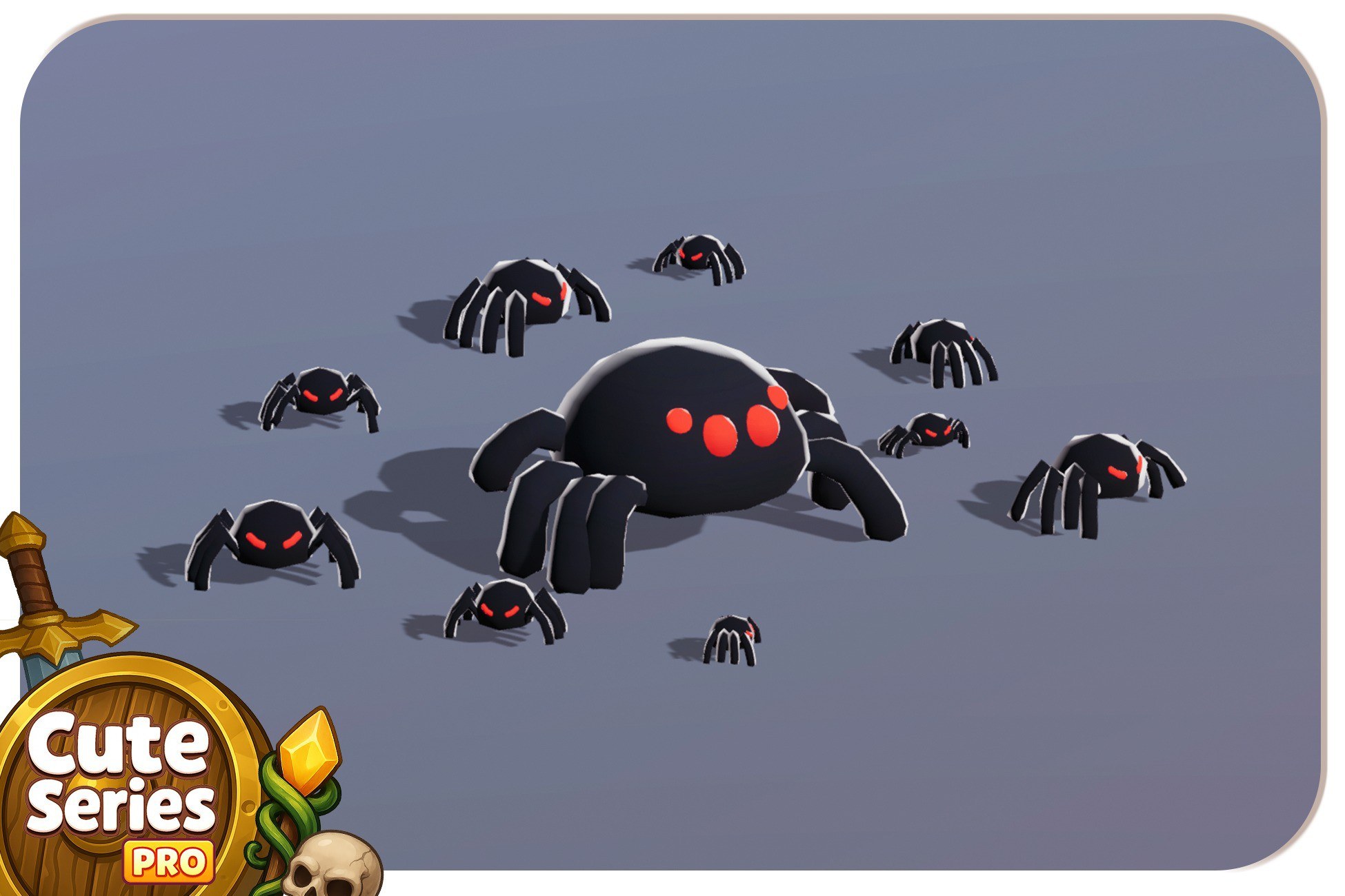 Spiders Pack Cute Pro Series