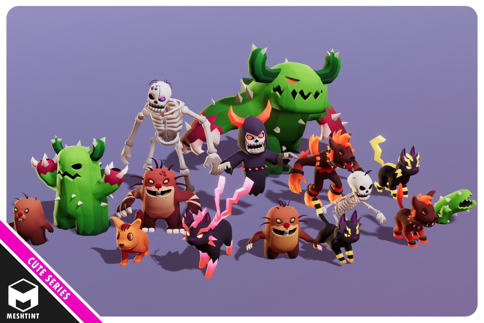 Monsters Ultimate Pack 03 Cute Series