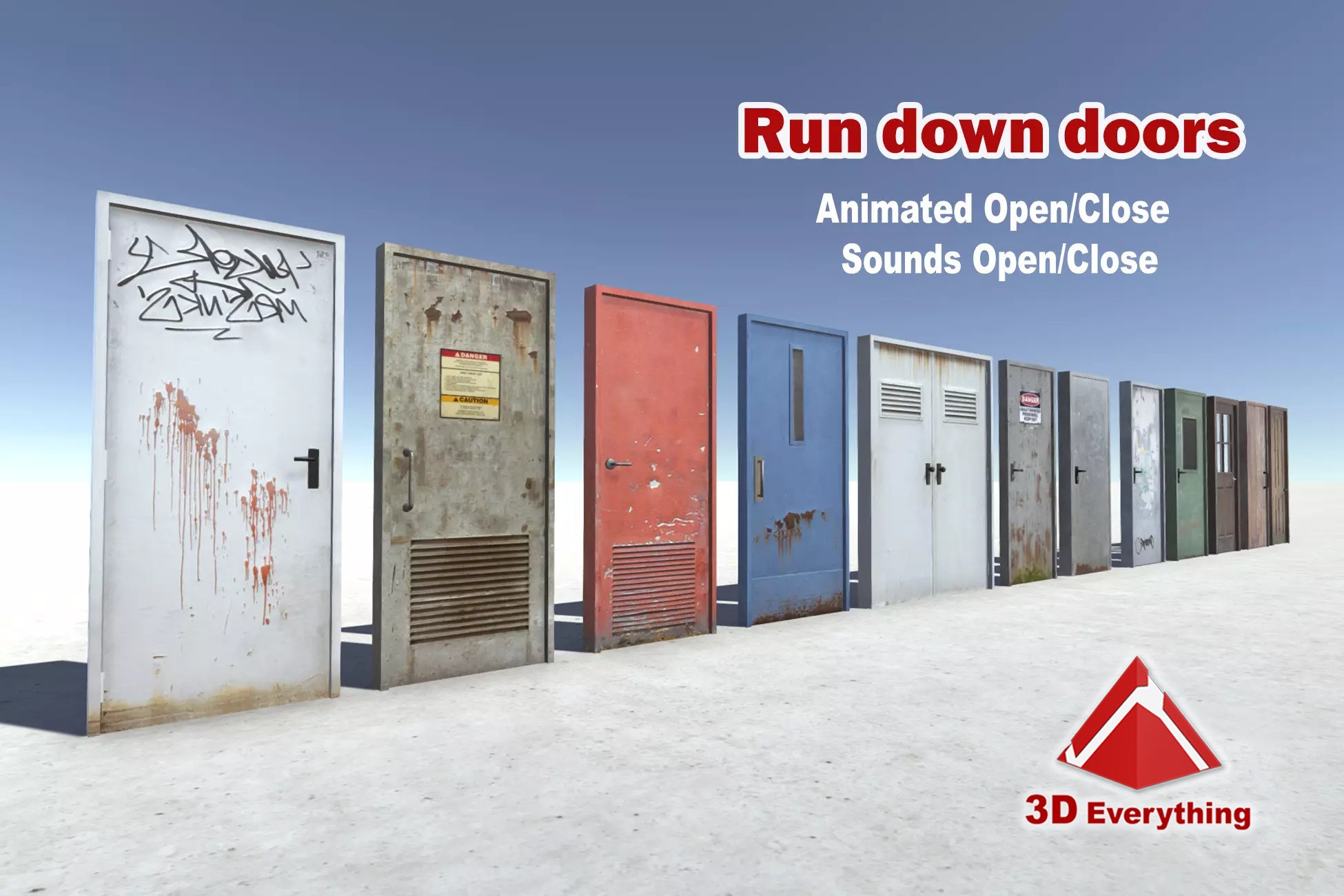 Run down doors