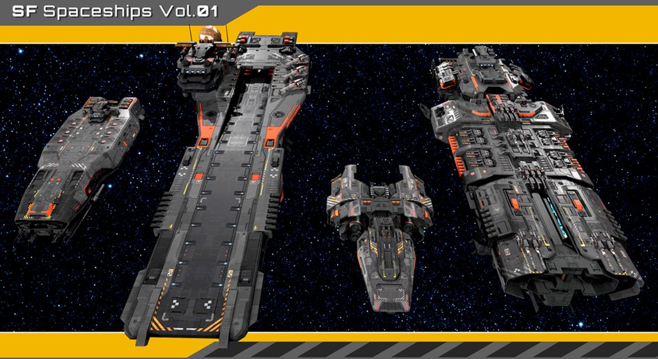 Spaceship Pack 1