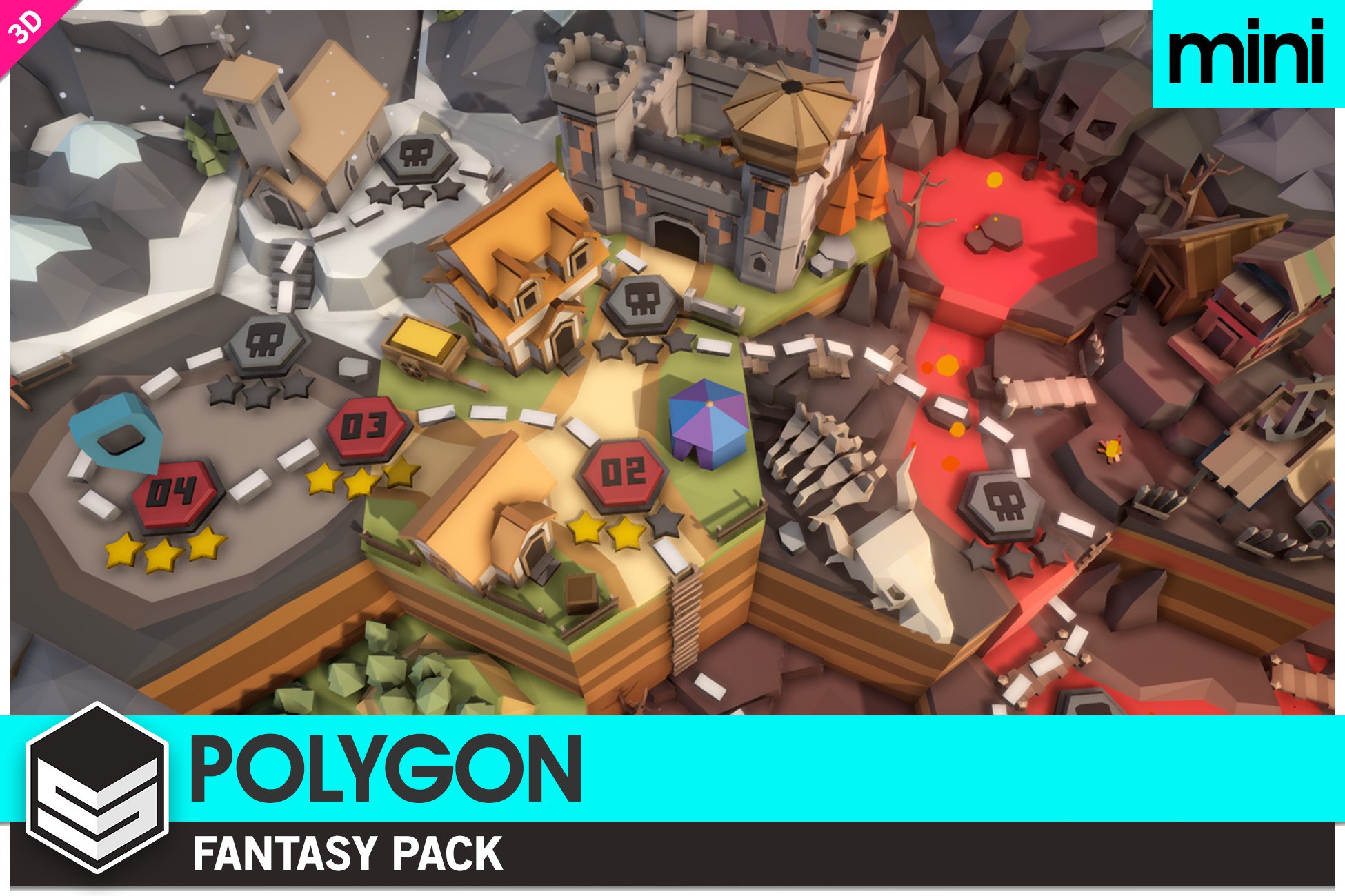 POLYGON MINI - Fantasy Pack - Art by Synty