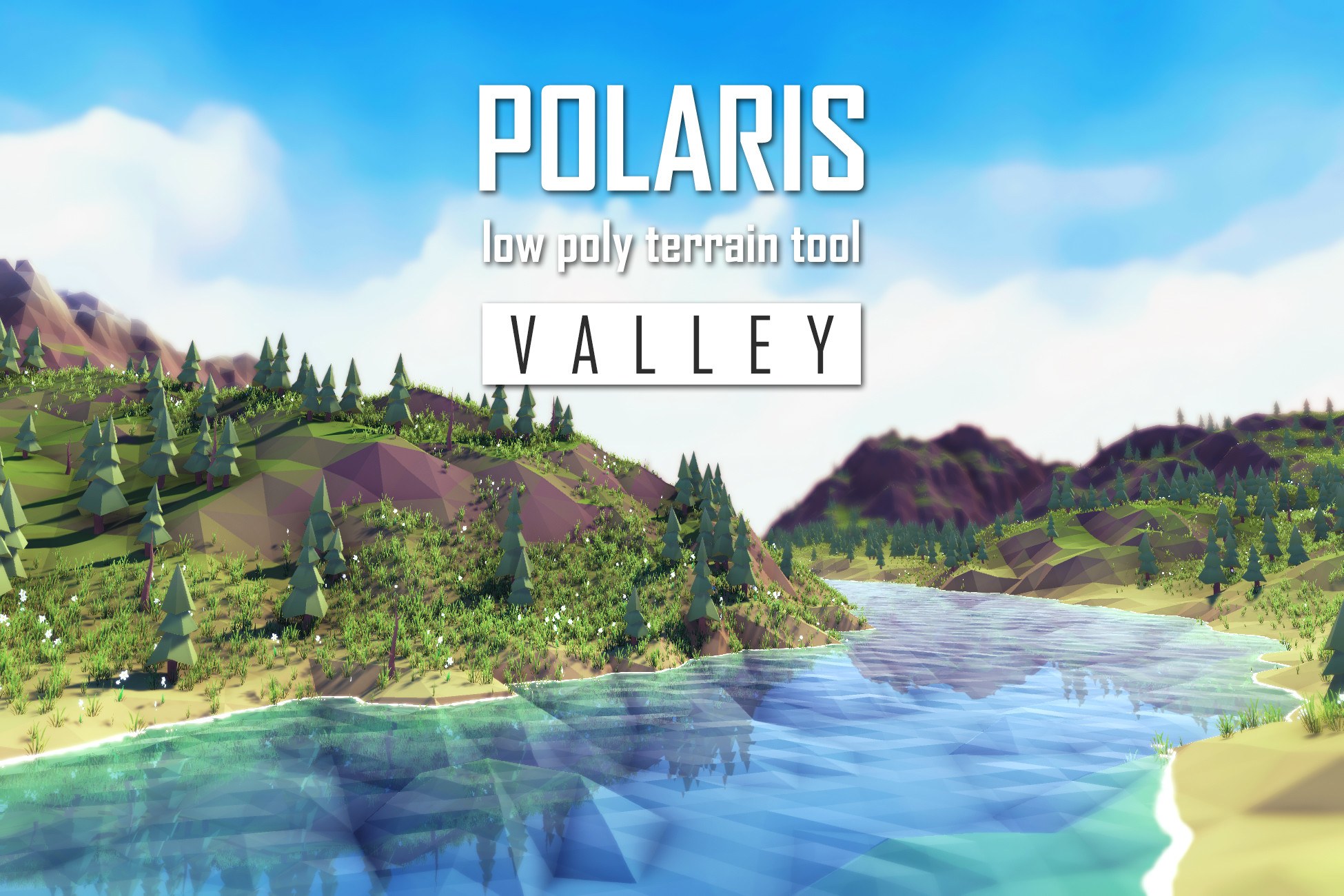 Polaris Valley - Low Poly Terrain Editor