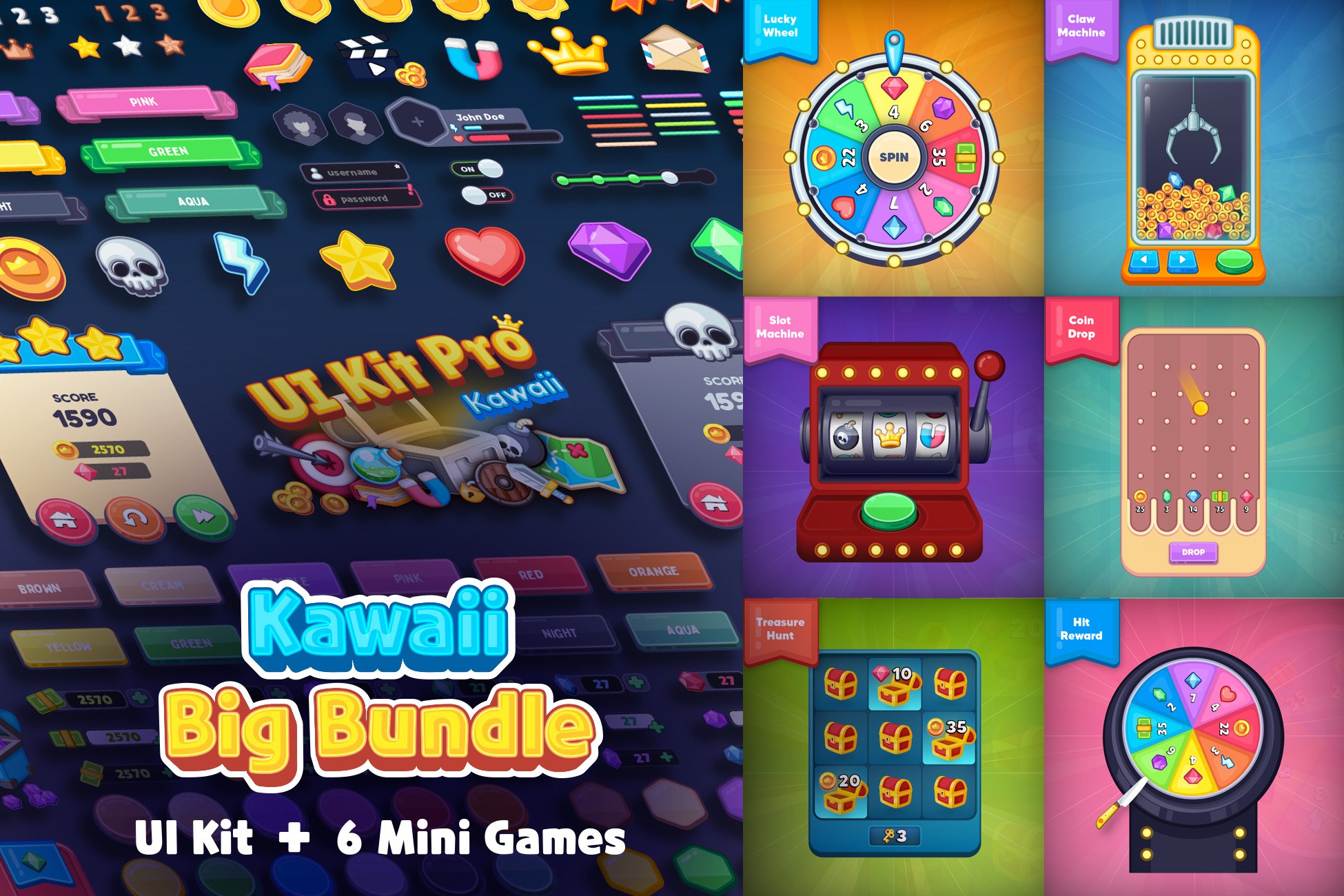 GUI Kawaii Bundle