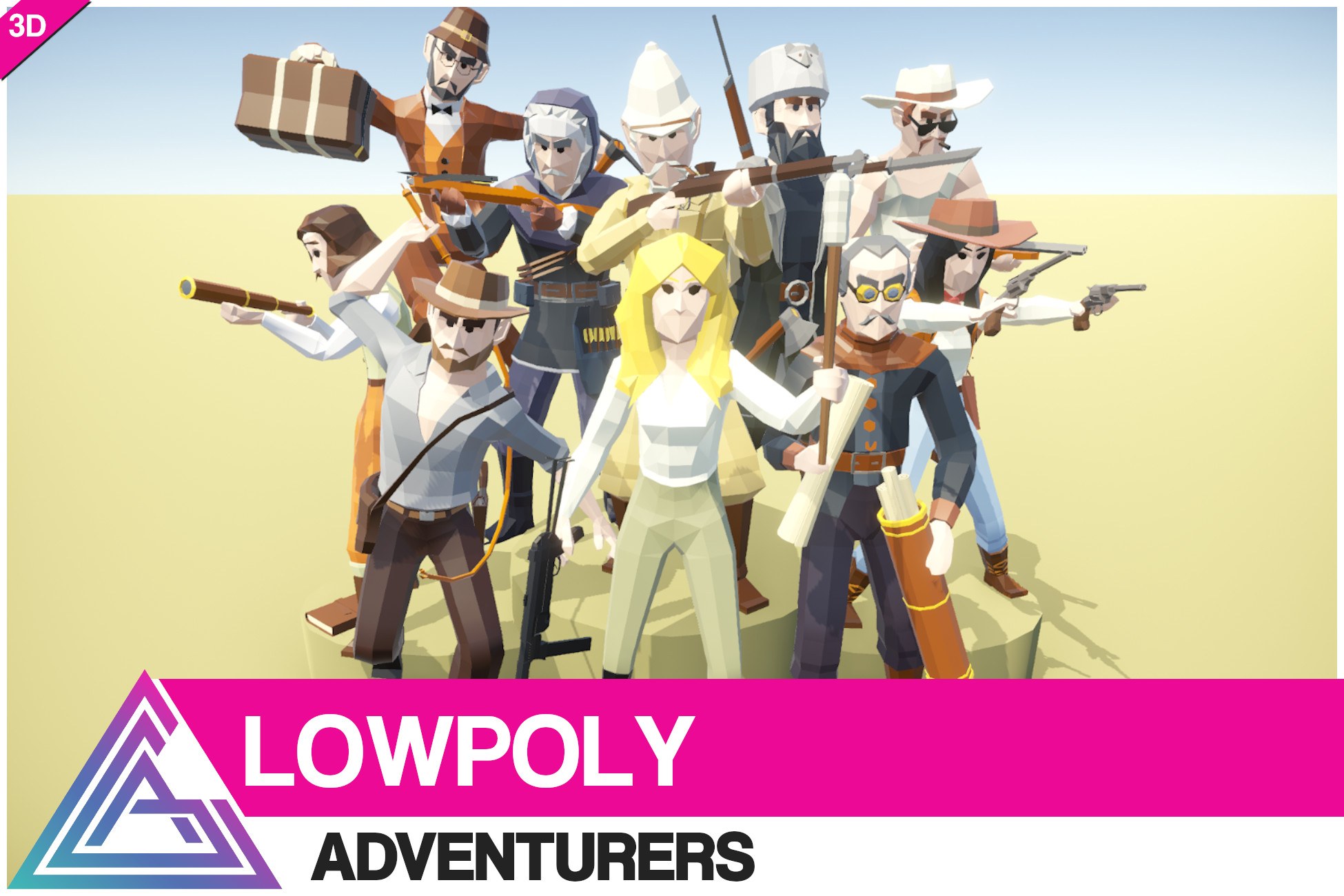 LOWPOLY - Adventurers