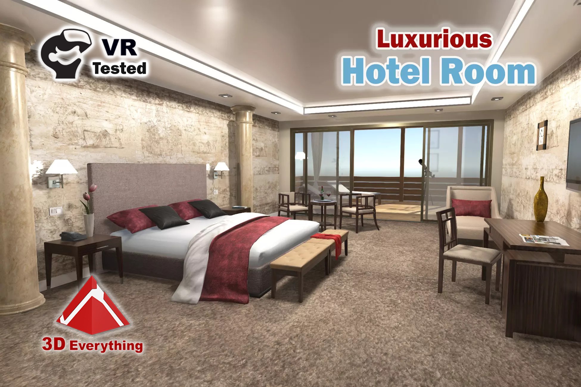 Luxurious Hotel Room
