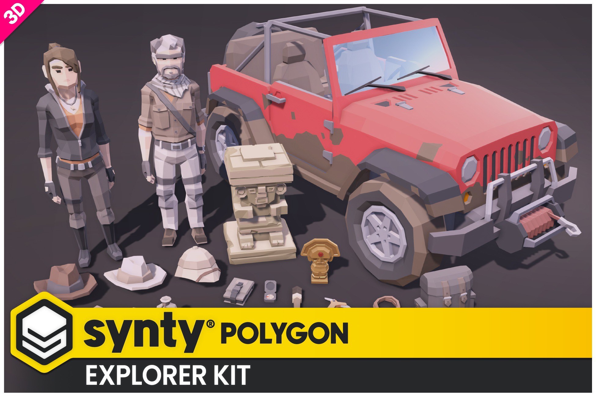 POLYGON - Explorer Pack - Art by Synty
