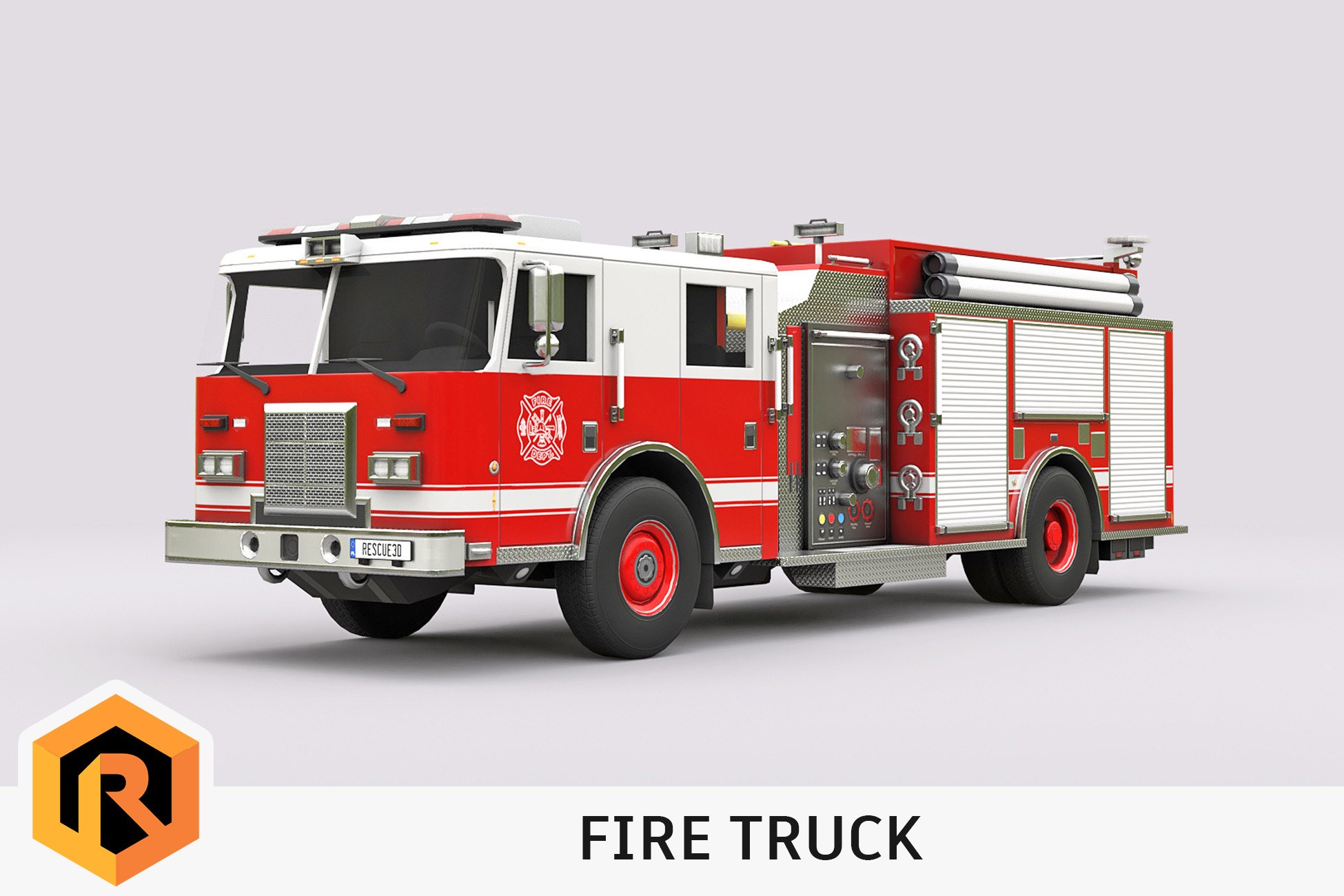 Fire Truck Vehicle