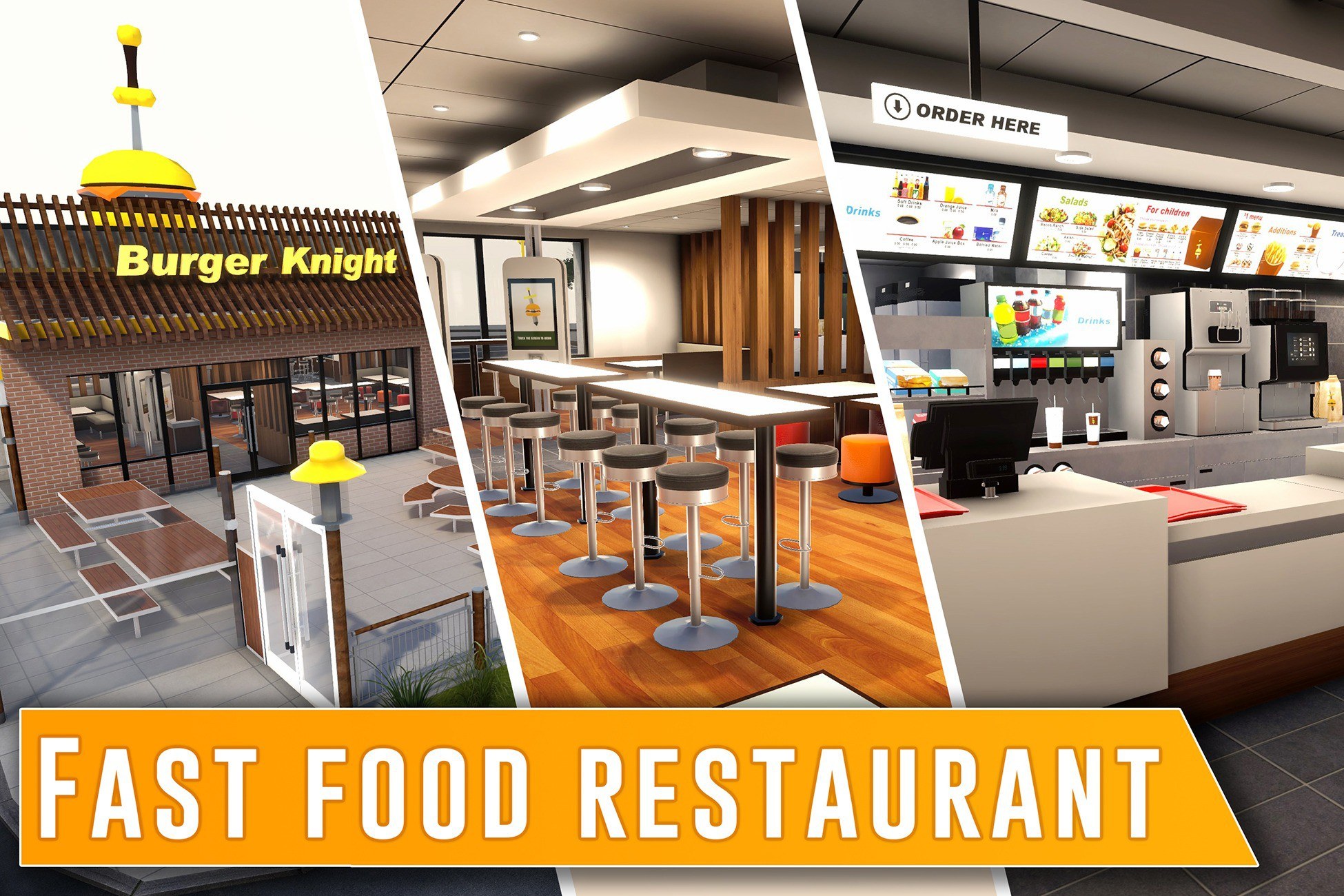 Complete Fast Food Restaurant